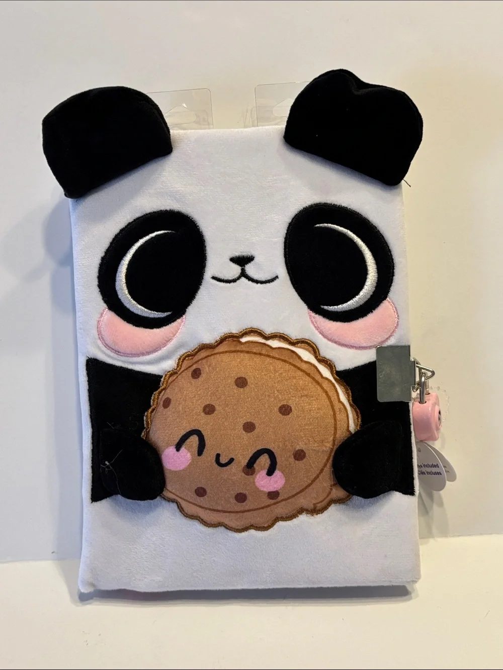 Claire's Panda and Cookie Journal with Lock and Keys